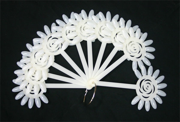 120 Colors Display  Fan-Shaped Natural