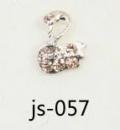 3D Metal Alloy Crystal AB Color (10 pcs) - JS-057