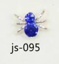 3D Metal Alloy Crystal AB Color (10 pcs) - JS-095