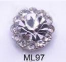 3D Metal Crystal AB (10 pcs) - ML-97