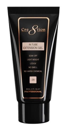 Cre8tion Poly Gel In Tube 2oz - #28