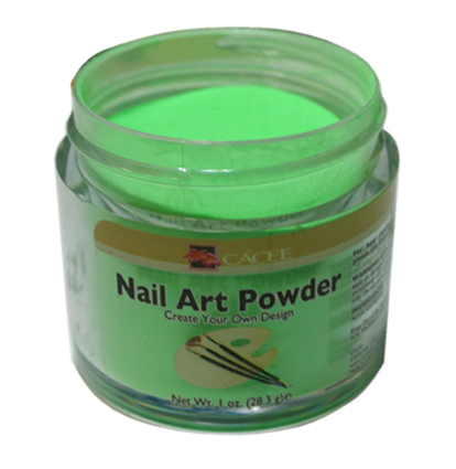 Cacee Nail Art Powder - Light Green 1.oz
