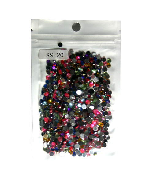 Rhinestone Mix Color - Size SS20 - 1000 pcs