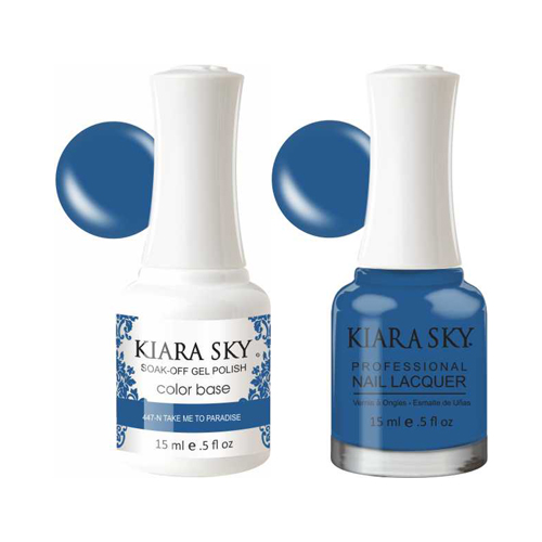 Kiara Sky Gel + Nail Polish - Take Me To Paradise - 447