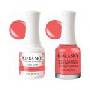 Kiara Sky Gel + Nail Polish - Cocoa Coral - 419
