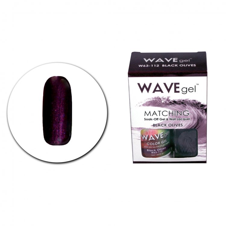 WAVE Gel Matching Duo - 112 BLACK OLIVES