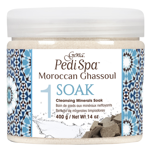 Gena PediSpa Moroccan Ghassoul - Foot Soak - 16oz