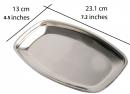Stainless Steel Tray - 4".1/5 X 7" 1/2