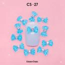 Resin Bow Nail Art Decoration - CS-27 (100 pcs)