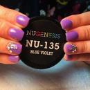 Nugenesis Dipping Powder - NU135 Blue Violet  2oz