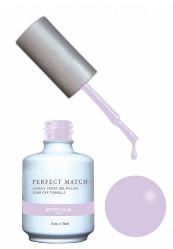 Lechat Perfect Match Gel Polish & Nail Lacquer Dual- Mystic Lilac PMS170