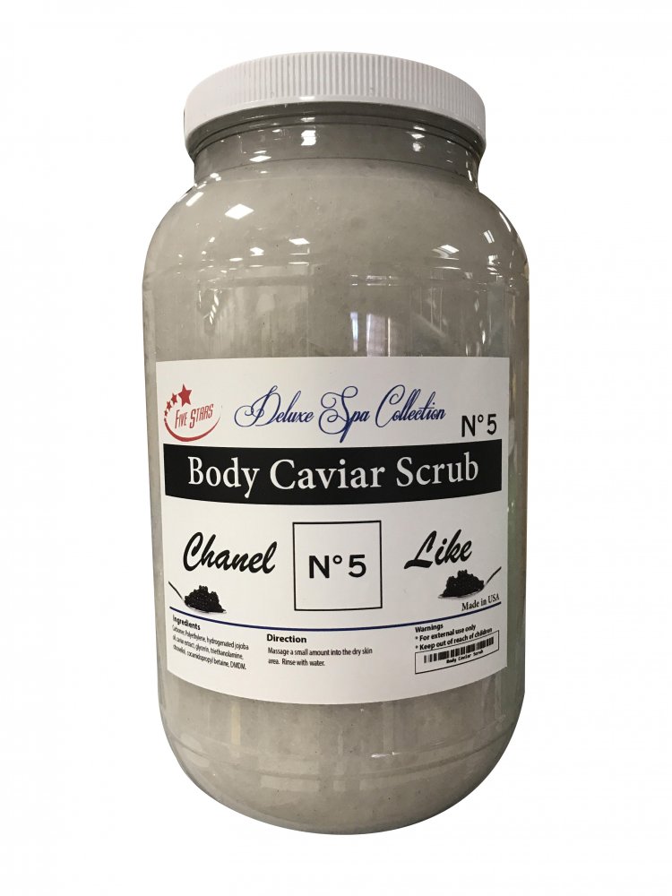 Spa Scrub - body caviar scrub chanel like - 1 Gal
