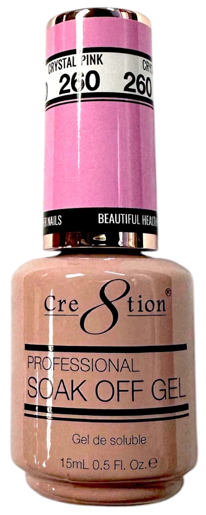 Cre8tion Crystal Pink Gel 0.5 oz
