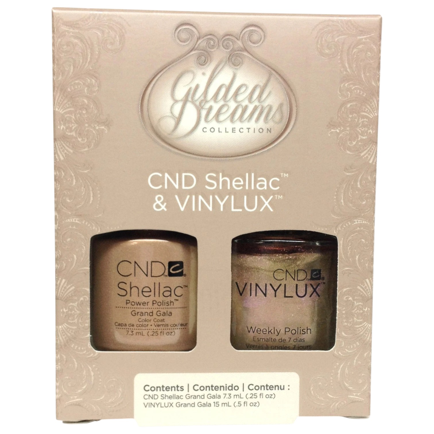 CND Shellac Grand Gala & VINYLUX DOU - 0.25oz - 0.5oz