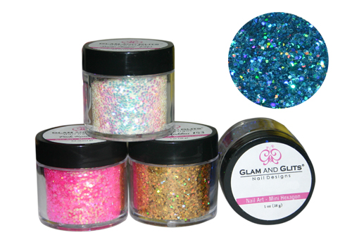Glam & Glits - 145  Luscious Blue - 1 oz