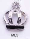 3D Metal Crystal AB (10 pcs) - ML-05