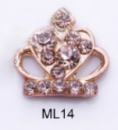 3D Metal Crystal AB (10 pcs) - ML-14