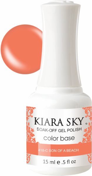 Kiara Sky Gel Polish - Son Of A Peach - G418