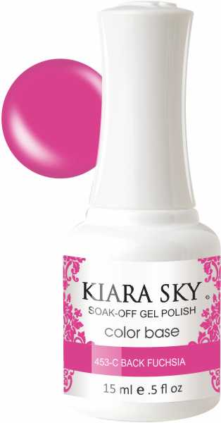 Kiara Sky Gel Polish - Back To Fushia - G453