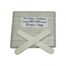 Manicure File White - 5" (80/100) - 50 pcs/bag