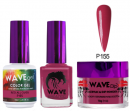 Wave  Simplicity Dip powder 2oz W155 Red All Over