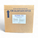 Alcoho 70%   4-Gallons -
