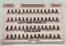 Eyelashes - LONG BLACK Knot-free 20 hairs (Box of 105)