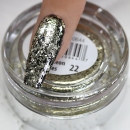 CR8- CHAMELON FLAKES NAIL ART #22