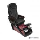 THE ALESSI PEDICURE SPA ll - BLACK AND BURGANDY