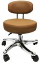 Pedicure Stool Cappuccino