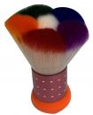 color make up pink-orange handle