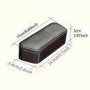 Car Armrest Door Storage Box (Black & Brown)