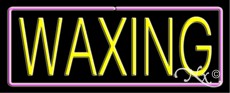 Neon Sign - Waxing #10145
