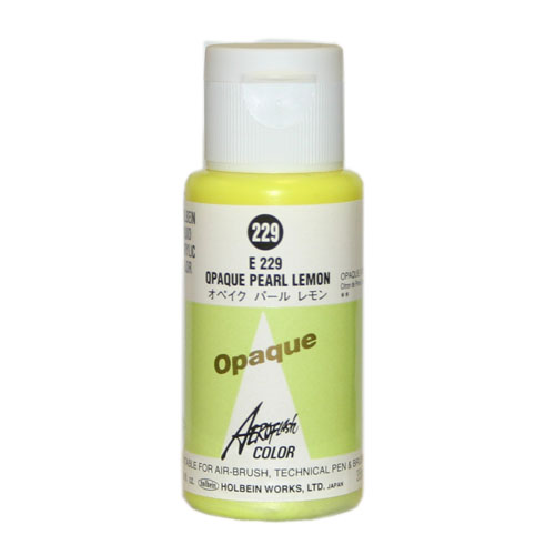 Holbein Airbrush Paint - 229 -Opaque Pearl Lemon