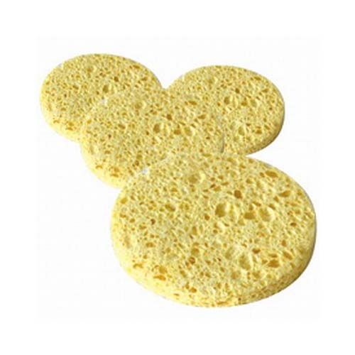 FantaSea Cosmetics Sponges - Yellow - 12pcs