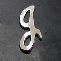 Charm Silver - Char J (10 pieces a bag)