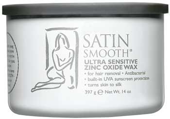 Satin Smooth - Ultra Sensitive Zinc Oxide Wax - 14 oz GREY