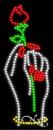 LED Sign - Nails Logo #20318