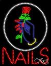 LED Sign - Nails #20327