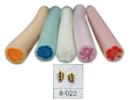 Polymer Clay Cane Flower Art B-022 - 2 Inches Long