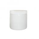 Empty Powder Bottle - White - 16  oz